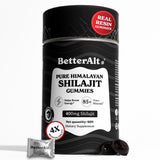 Gomitas Better Alt Shilajit, énfasis en energía diaria sostenida.