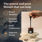 Better Alt Shilajit resina, gota energizante que se disuelve rápidamente.