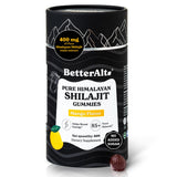 Better Alt gomitas shilajit mango pack, impulso suave de energía diaria.