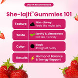 Better Alt SHE-Lajit Gomitas sabor fresa natural para paladar suave