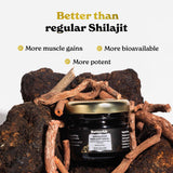 Better Alt Shilajit Gold Gokshura para combatir fatiga.