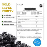 Better Alt Shilajit Gold vegano y cruelty-free para atletas.
