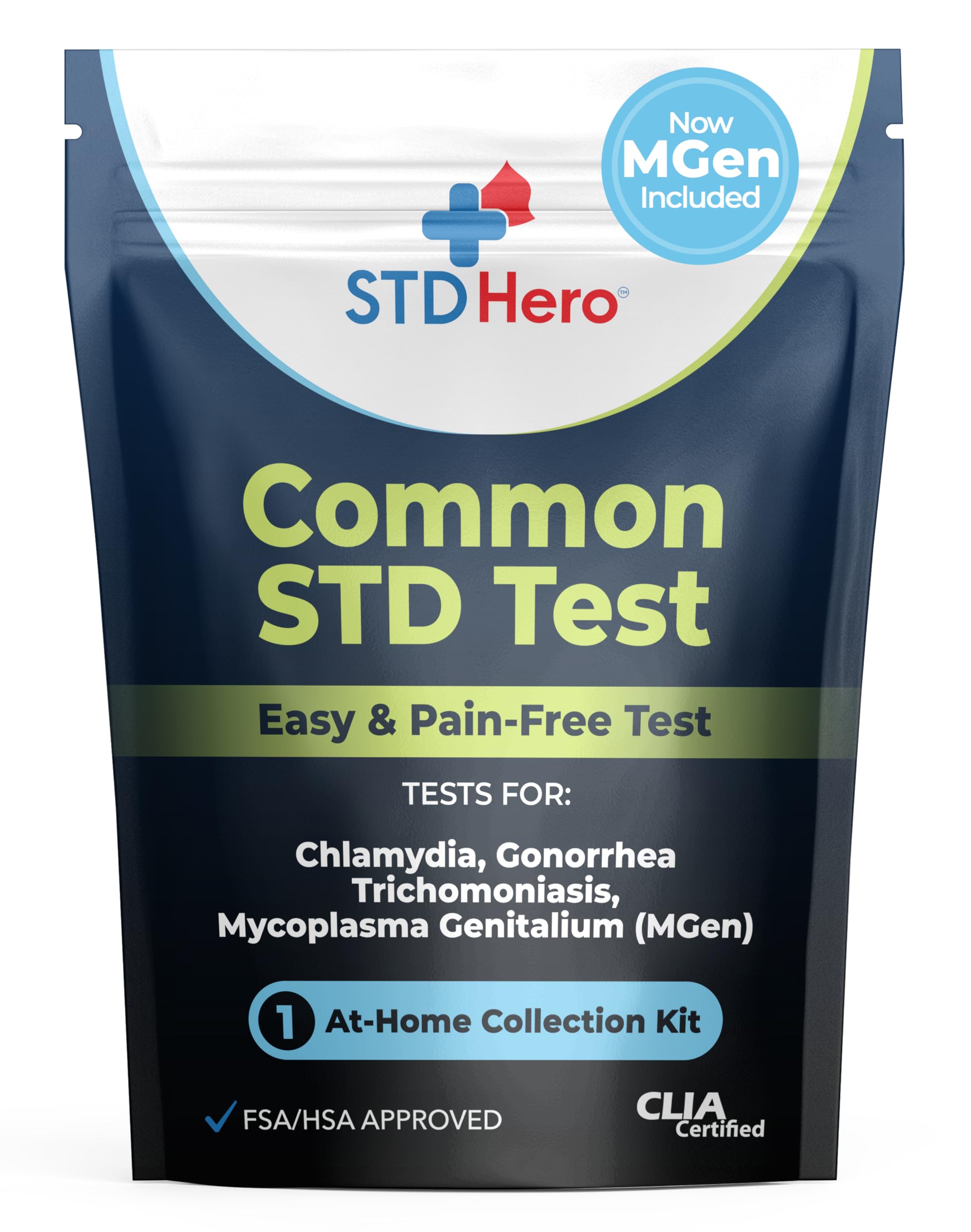 STD Hero de Better Life Science: kit empaquetado listo para uso privado en casa