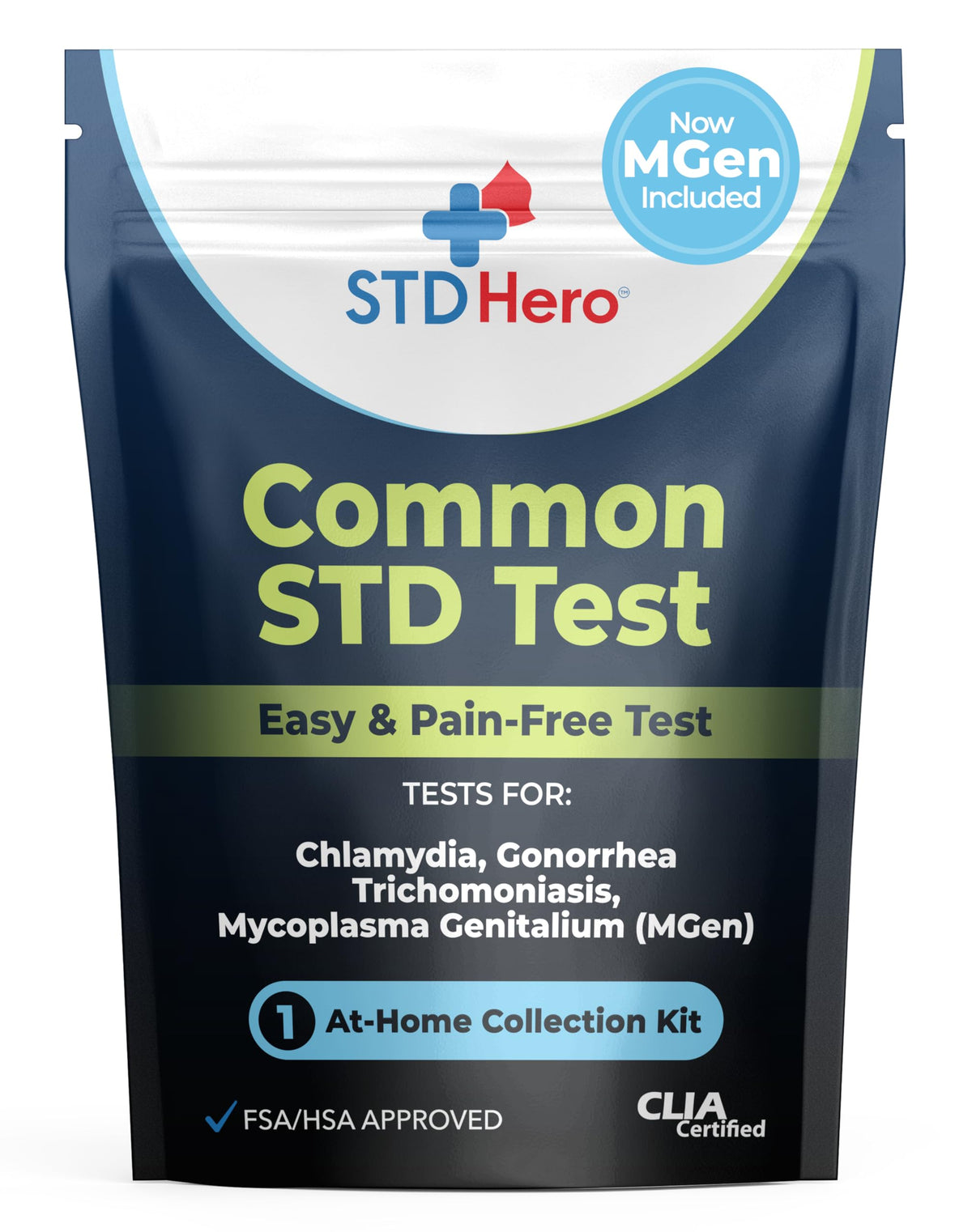 STD Hero de Better Life Science: kit empaquetado listo para uso privado en casa