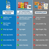 Better Than Good Foods Bocaditos Ranch Cetogénicos: snack portátil para escuela o trabajo