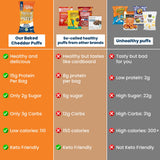 Better Than Good Puffs cheddar sin gluten para elecciones seguras
