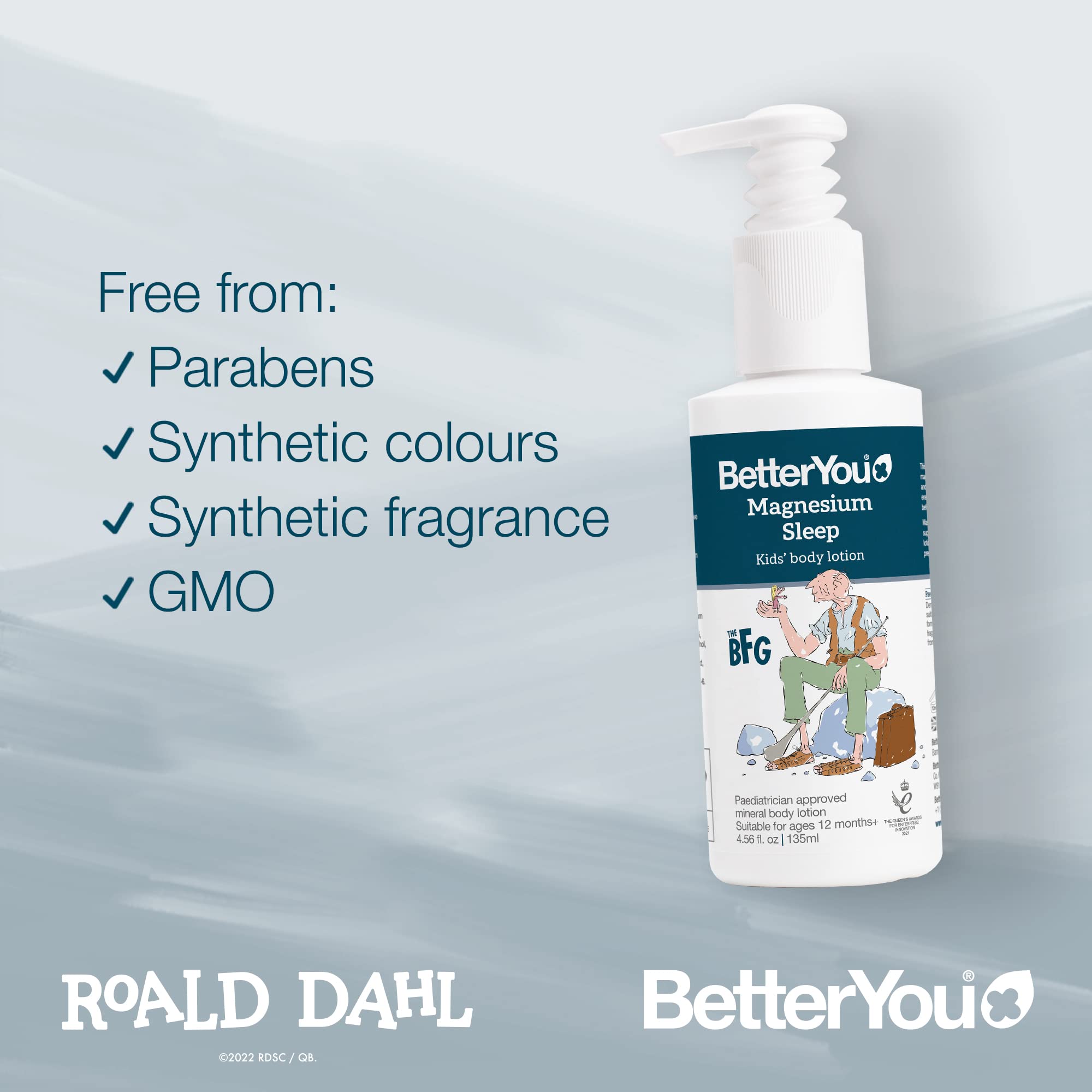 BetterYou Aroma Lavanda Camomila, ambiente calmante para la hora de dormir.