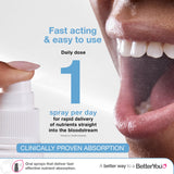 BetterYou Dlux 1000, dosis diaria de vitamina D3 para huesos.