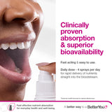 Dosis diarias de BetterYou MultiVit para apoyo nutricional práctico