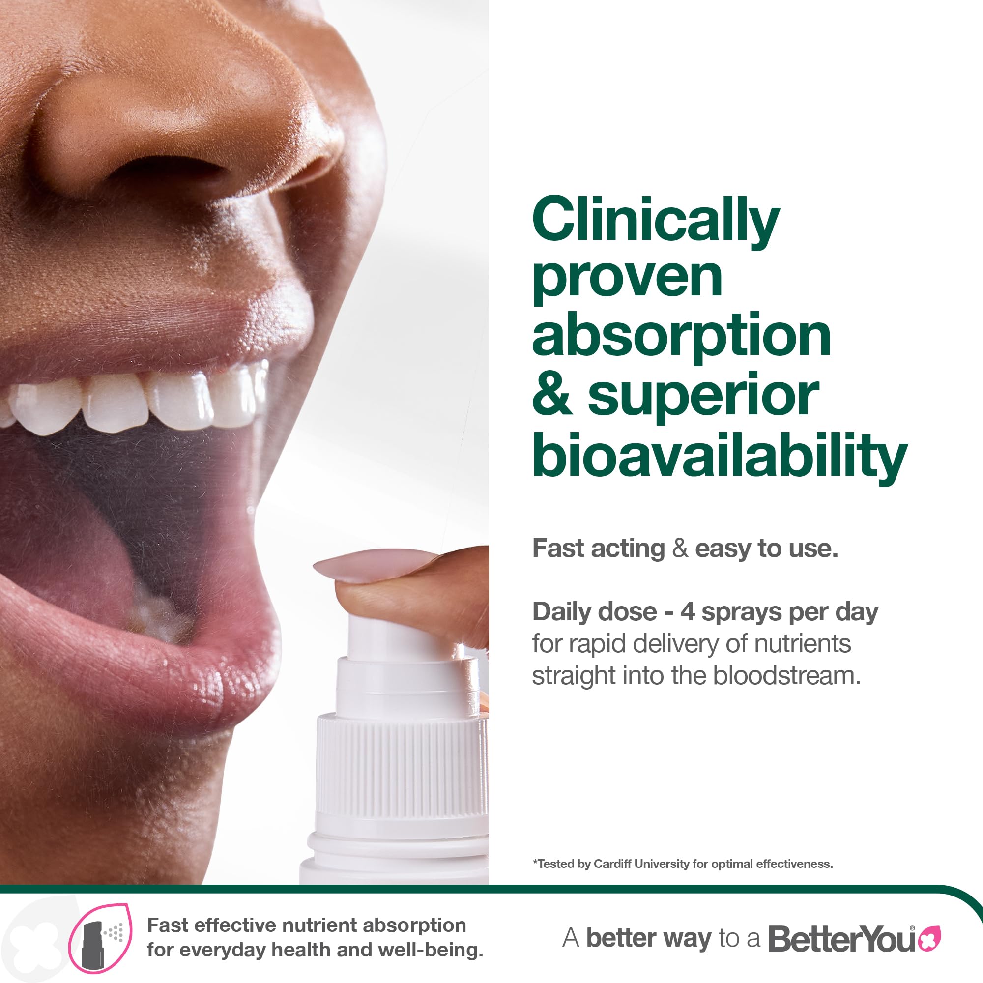 BetterYou Natural Iron: envase plástico vegetal con huella de carbono negativa
