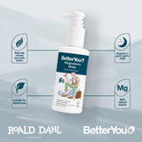 BetterYou Textura crema suave para piel de niños durante la noche.