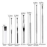 Cureta oreja de doble extremo BetyBedy ofrece múltiples formas para seleccionar.