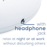 Beurer Dreamsound SL15 controles de volumen ajustables para comodidad.