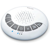 Beurer Dreamsound SL15 en empaque, listo para viajar y usar.