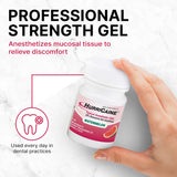 BEUTLICH HurriCaine gel claro, fórmula sin colorantes para uso diario.