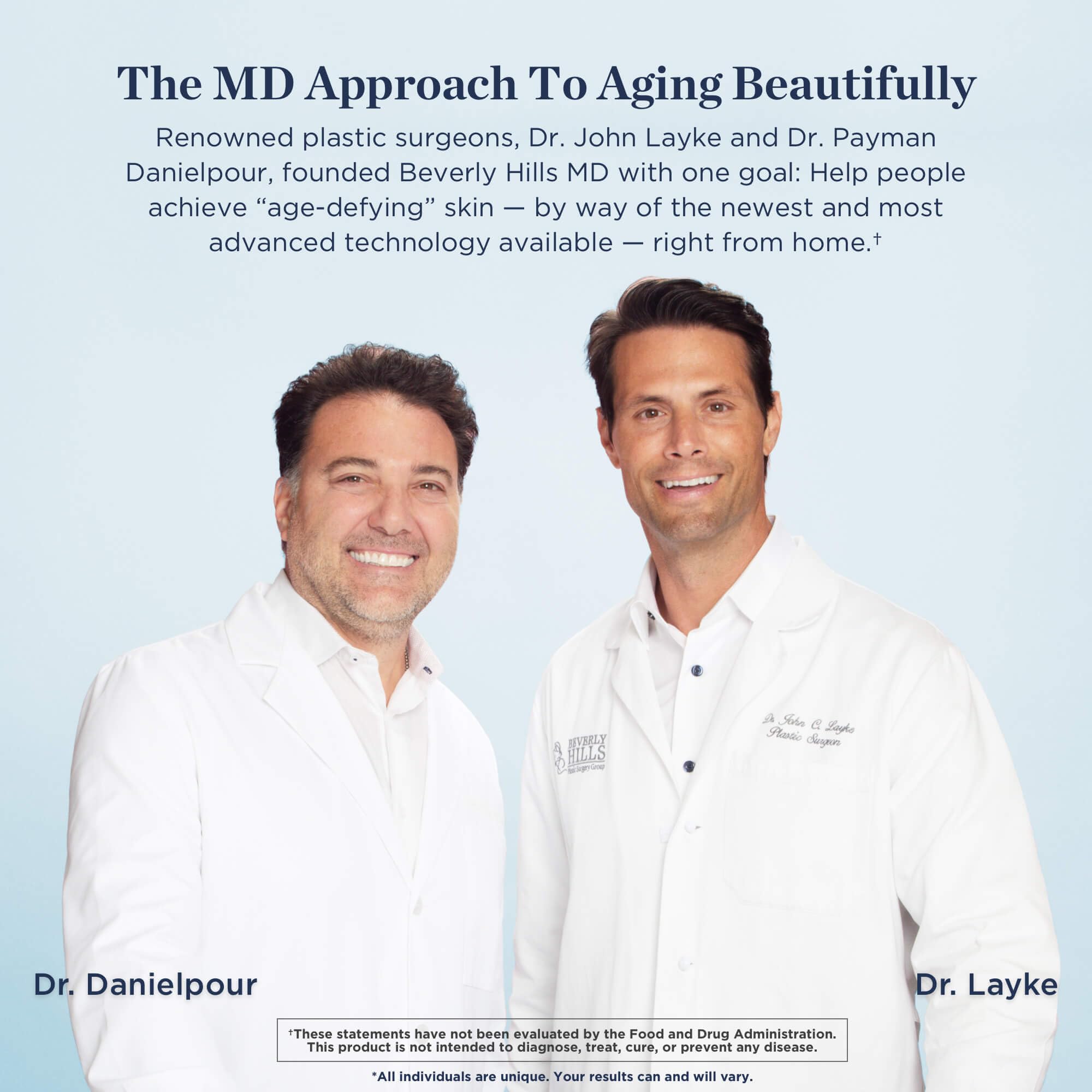 Dermal Repair de Beverly Hills MD, ingredientes clave para hidratación y soporte de la piel.