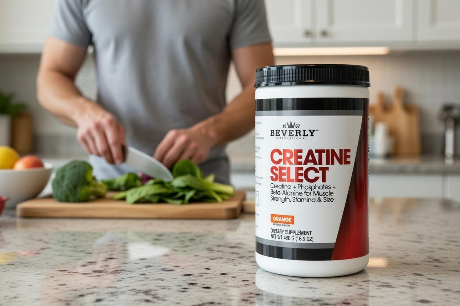 Definición muscular y soporte de entrenamientos con Creatine Select