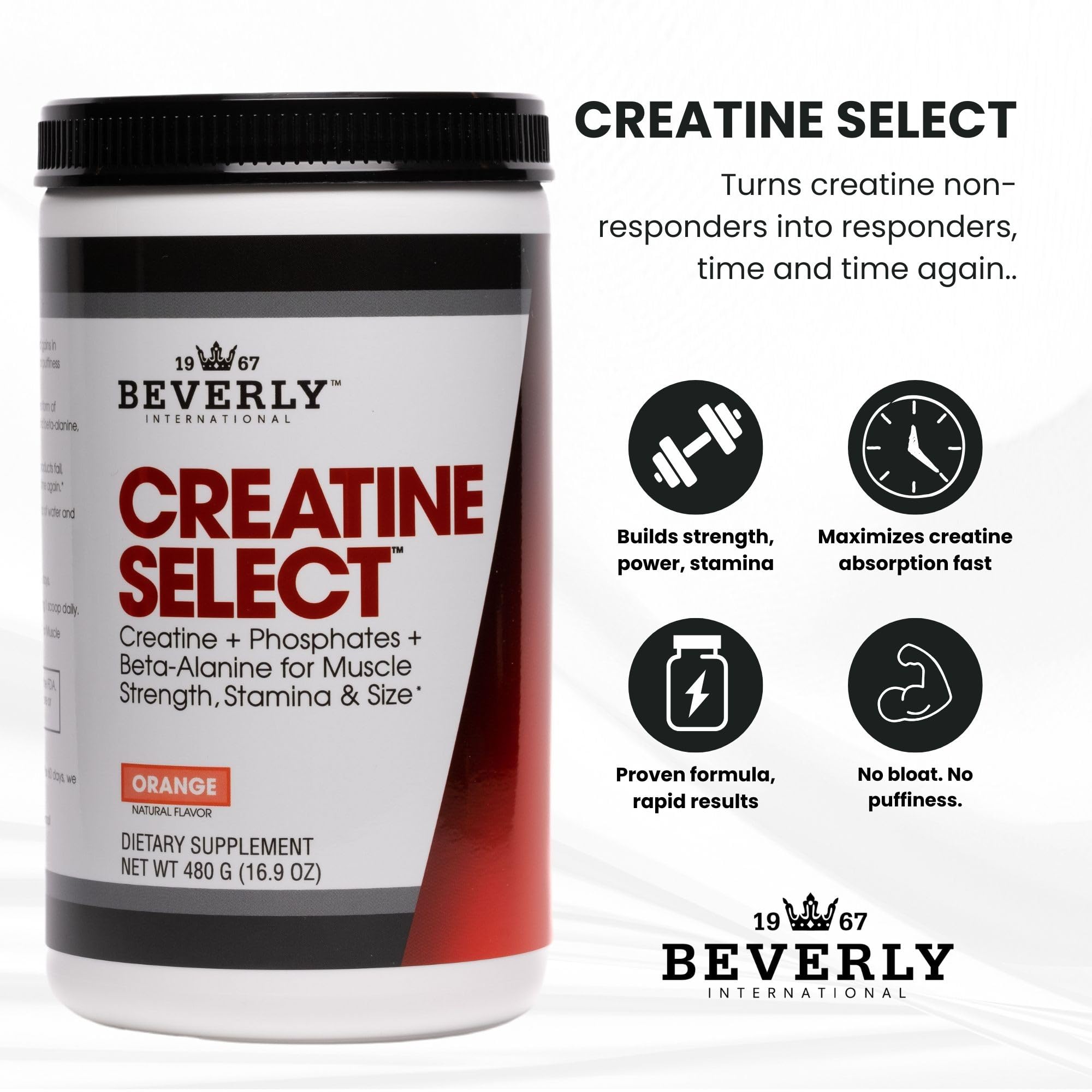 Uso preentrenamiento con Creatine Select para mantener la energía durante la sesión
