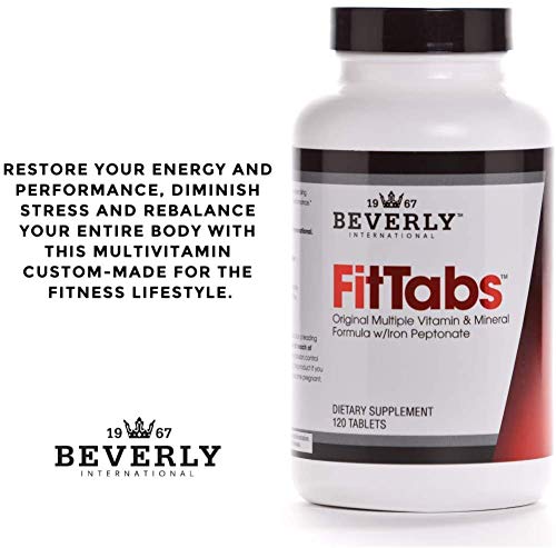 Beverly International FitTabs, dosis diaria, ofrece una opción de suplementación flexible.