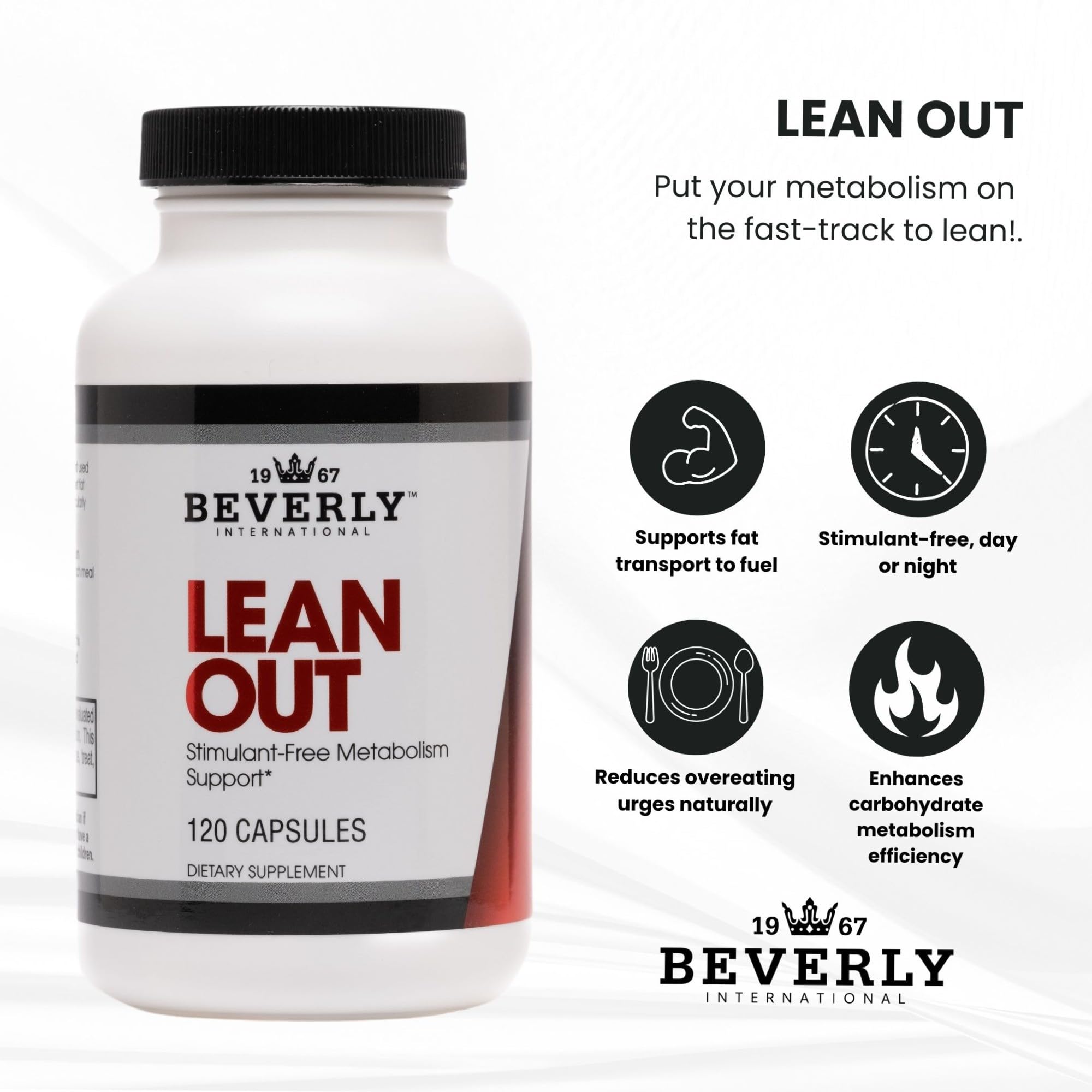 Demuestra la dosis diaria de Lean Out para mañana y noche.