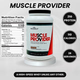 Muscle Provider de Beverly International, ideal para entrenamientos sostenidos.