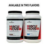 Muscle Provider de Beverly International, sin azúcares añadidos y bajo en grasa.
