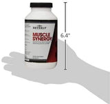 Beverly International Muscle Synergy: envase y etiqueta como parte de la rutina de musculación.
