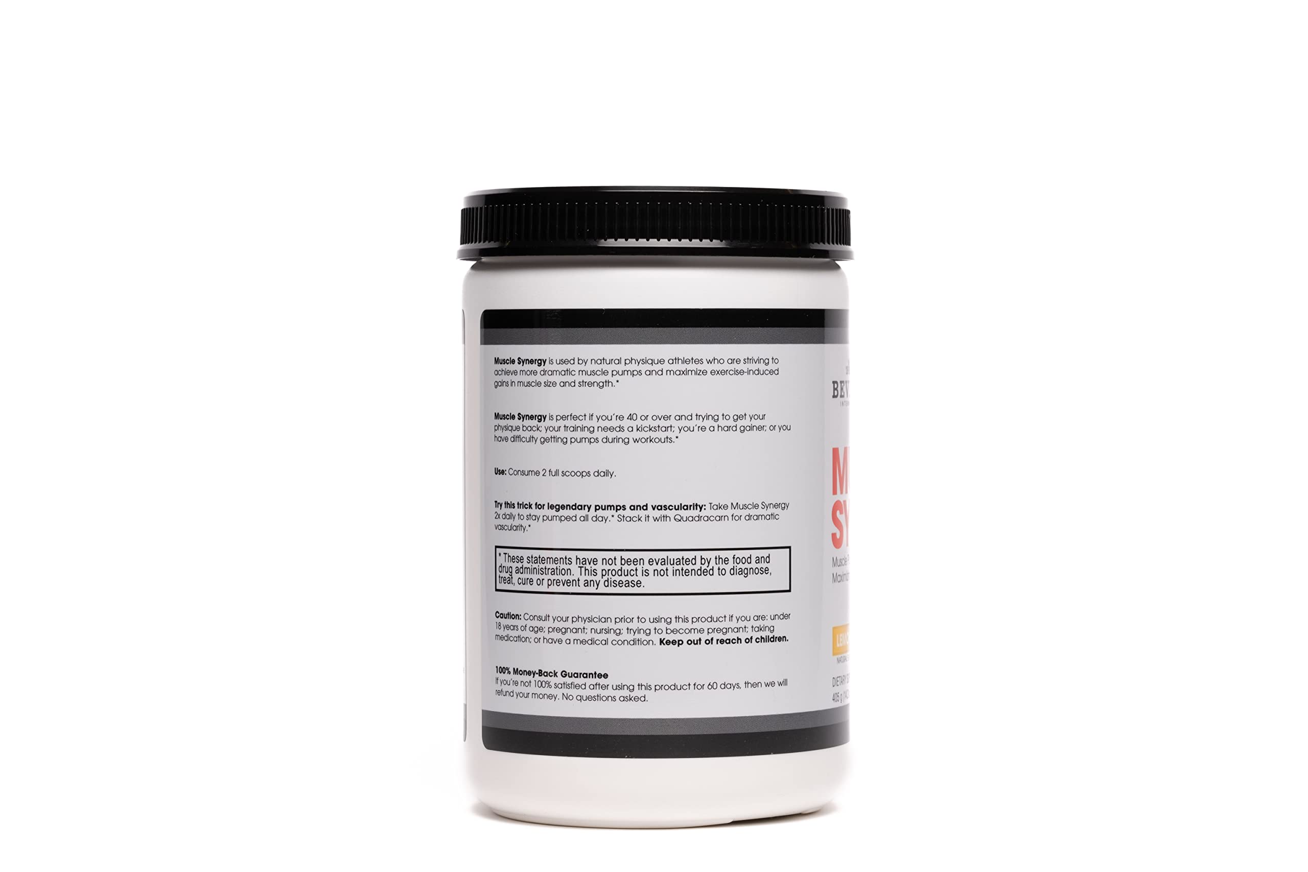 Beverly International Muscle Synergy copa medidora facilita dosis precisas y mezcla rápida.