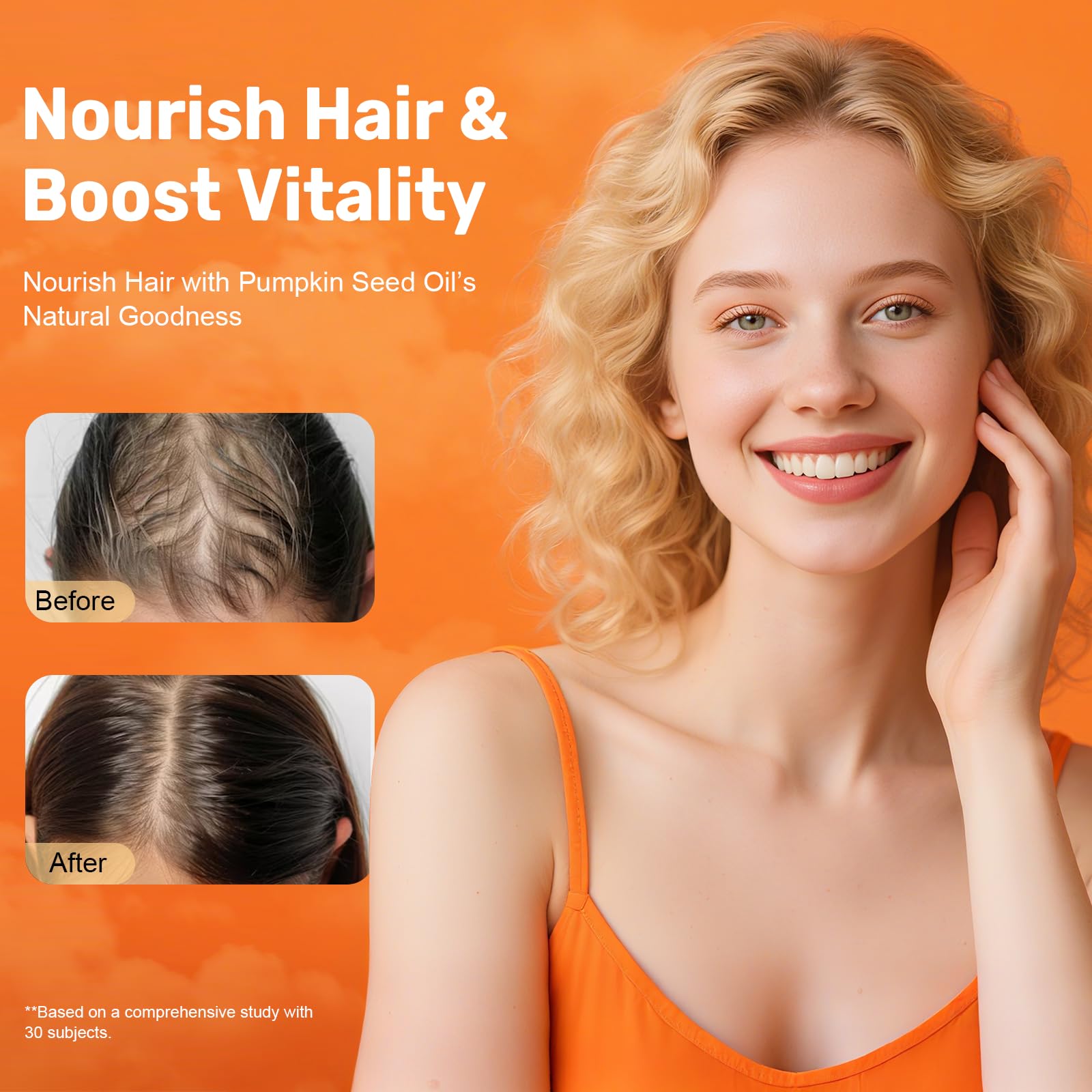BEWORD cápsulas de doble acción para cabello y salud urinaria.