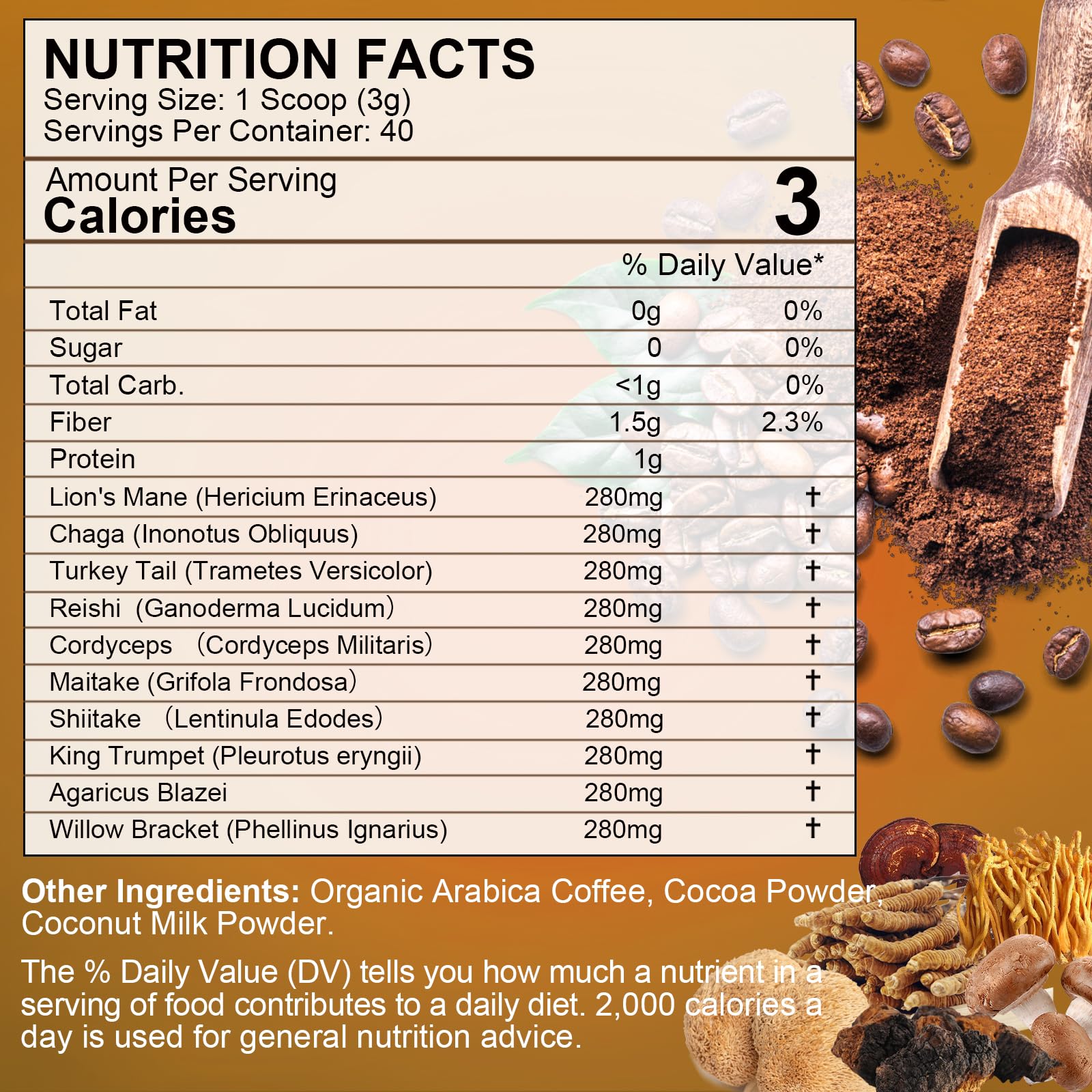 Hongo Shiitake de B BEWORTHS para sabor rico y beneficios sensoriales