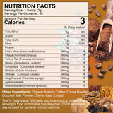 B BEWORTHS Mushroom Coffee: envase de 40 porciones para conveniencia diaria.