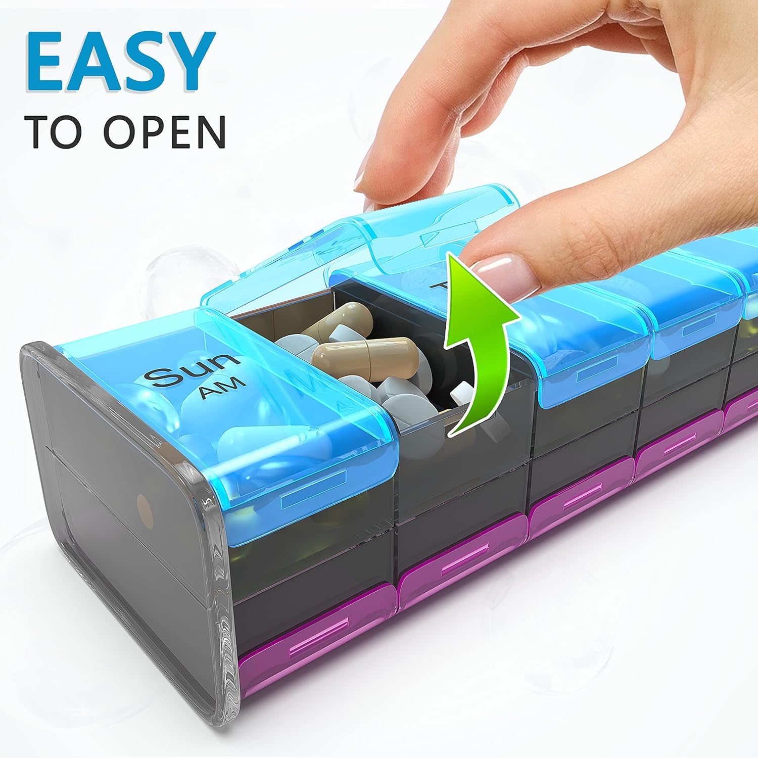 BEXEEN ideal para viajes con organización de pastillas