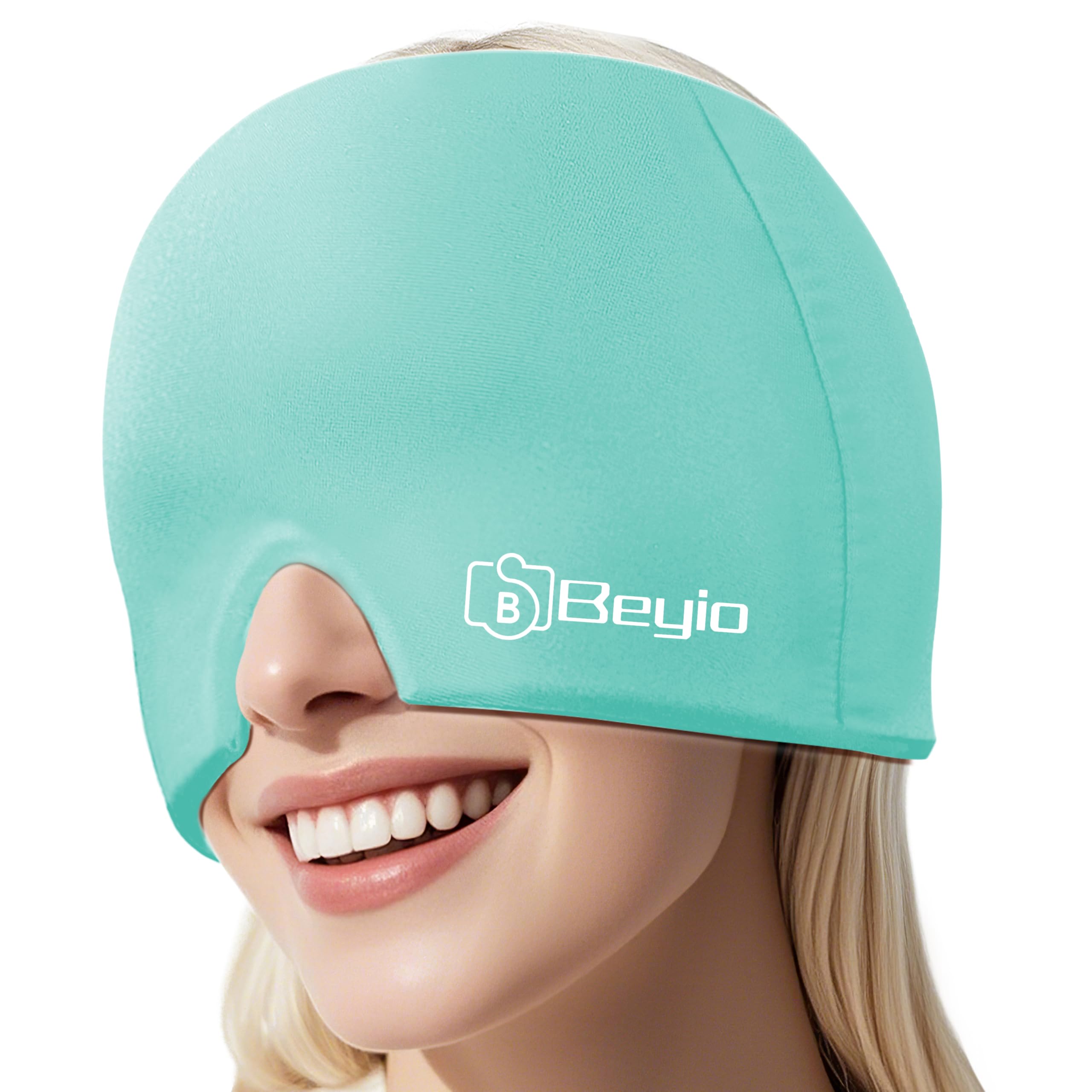 Gorra Beyio cubierta de gel 360 para migraña