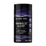 BEYOND RAW Anabolic Sleep: envase frontal para identificación rápida y uso nocturno