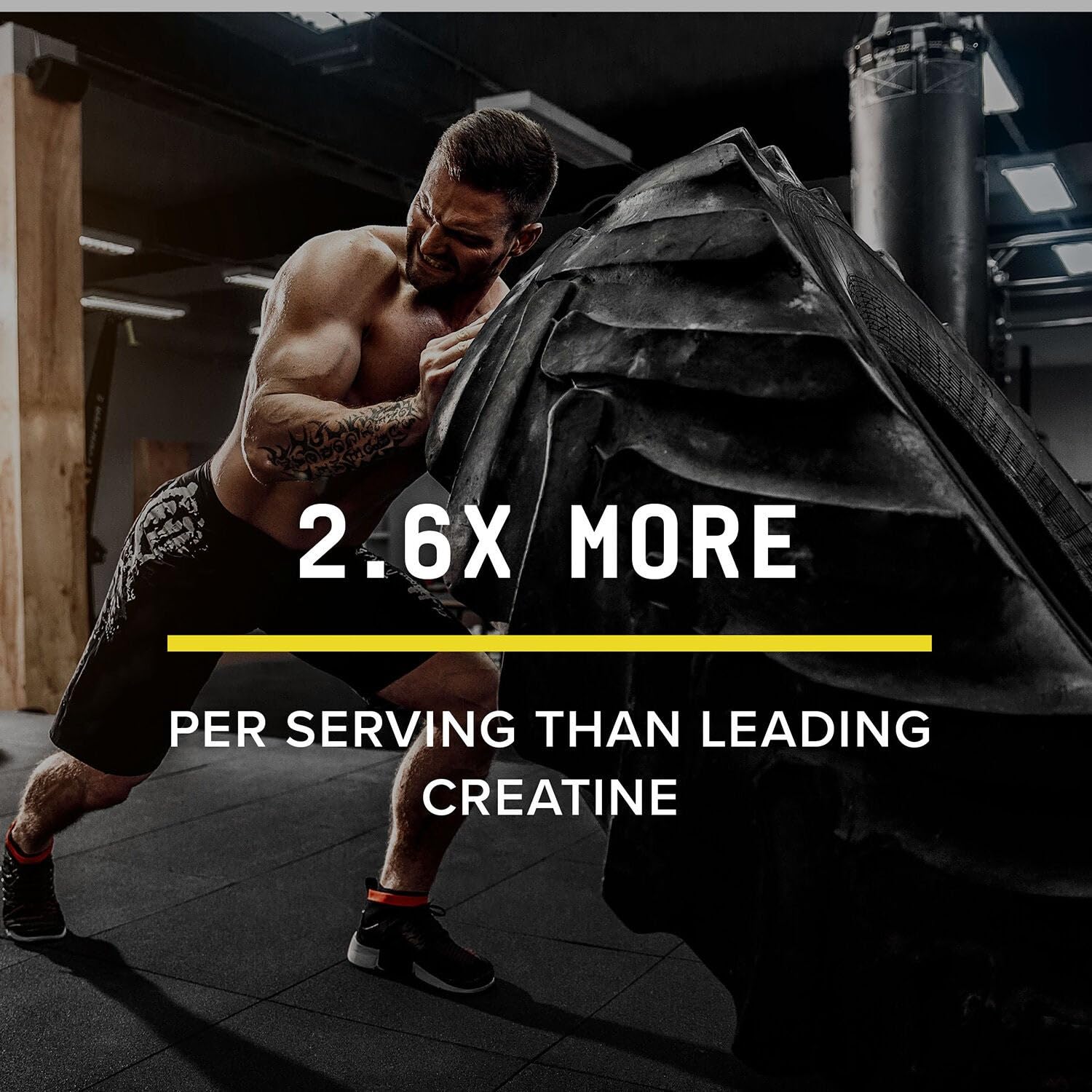 BEYOND RAW Creatine HCl, cucharilla medidora, facilita dosis consistentes para resultados de entrenamiento
