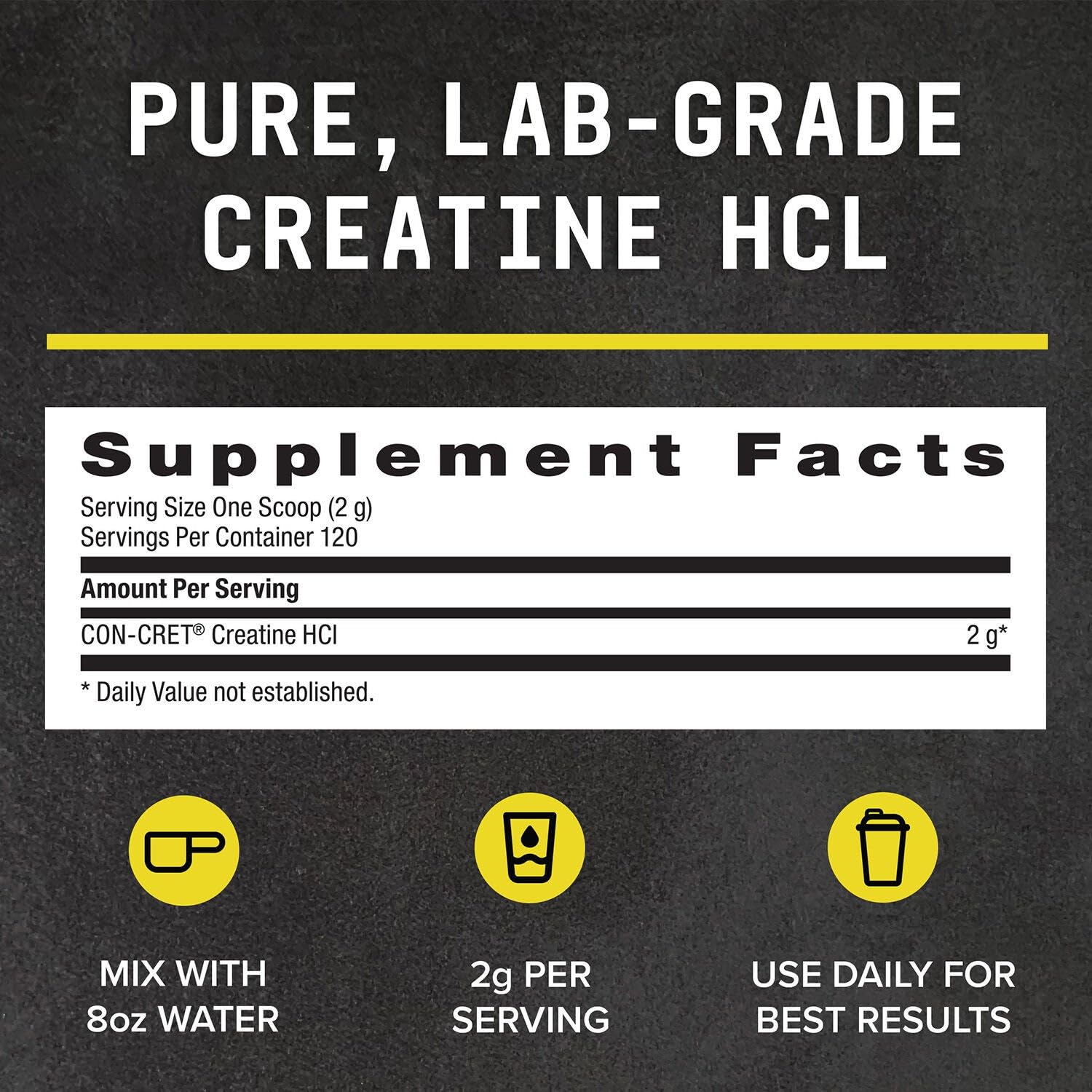 BEYOND RAW Creatine HCl, entrenamiento de pesas, posible impulso para rendimiento durante las series