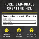 BEYOND RAW Creatine HCl, entrenamiento de pesas, posible impulso para rendimiento durante las series