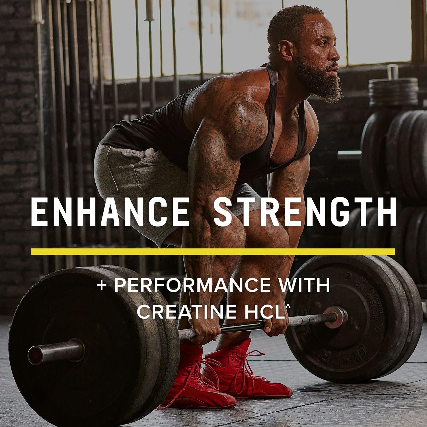 BEYOND RAW Creatine HCl, etiqueta nutricional clara, confianza al revisar ingredientes