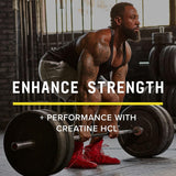 BEYOND RAW Creatine HCl, etiqueta nutricional clara, confianza al revisar ingredientes