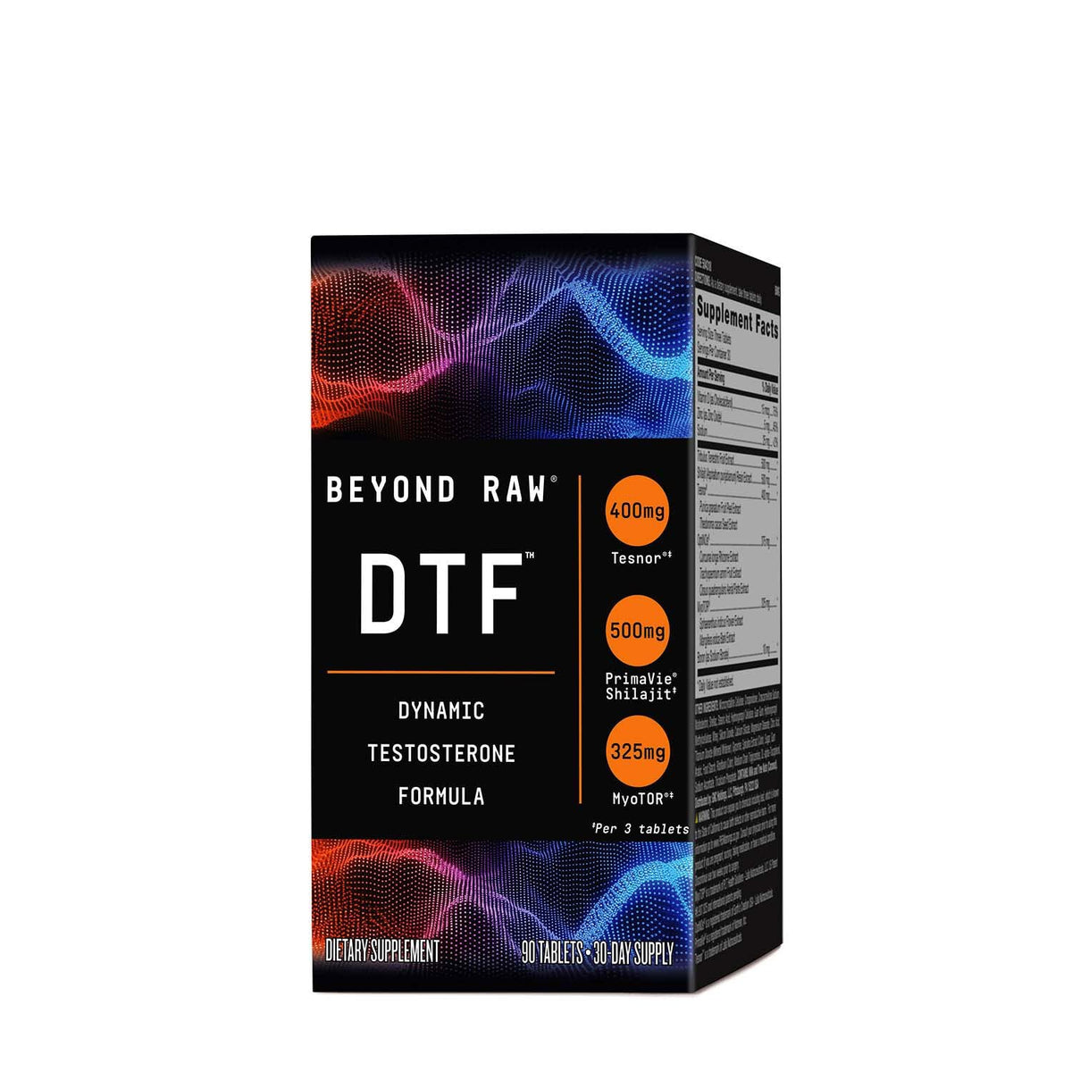 BEYOND RAW DTF botella dinámica lista para entrenamiento con energía sostenida