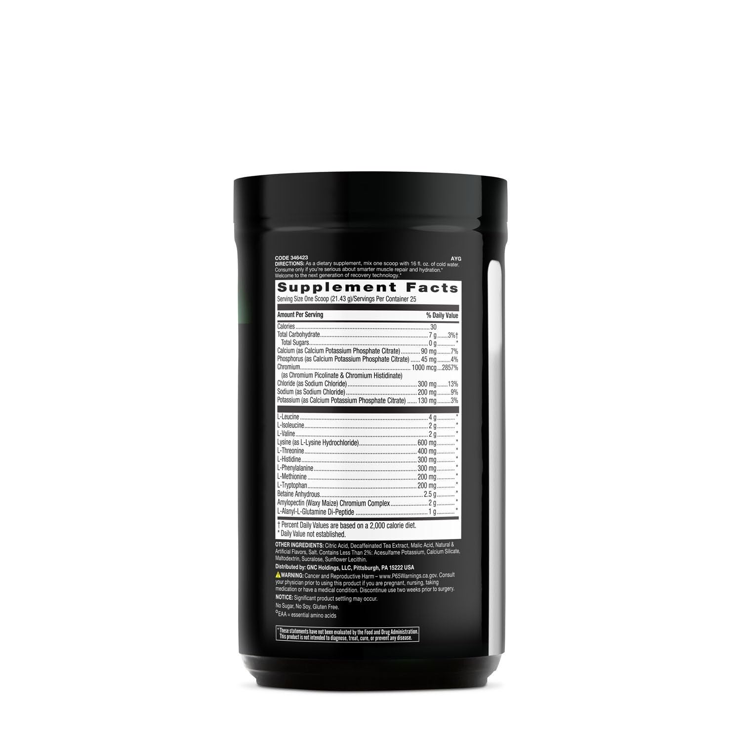 BEYOND RAW Precision Amino, cuchara medidora, dosis óptima para apoyar la síntesis de proteínas.