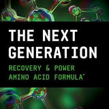 BEYOND RAW Precision Amino, empaque frontal, información clara sobre BCAA y EAAs.