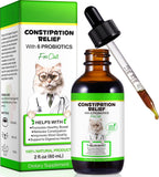 Beyxdu Alivio del estreñimiento para gato, formato en frasco práctico.