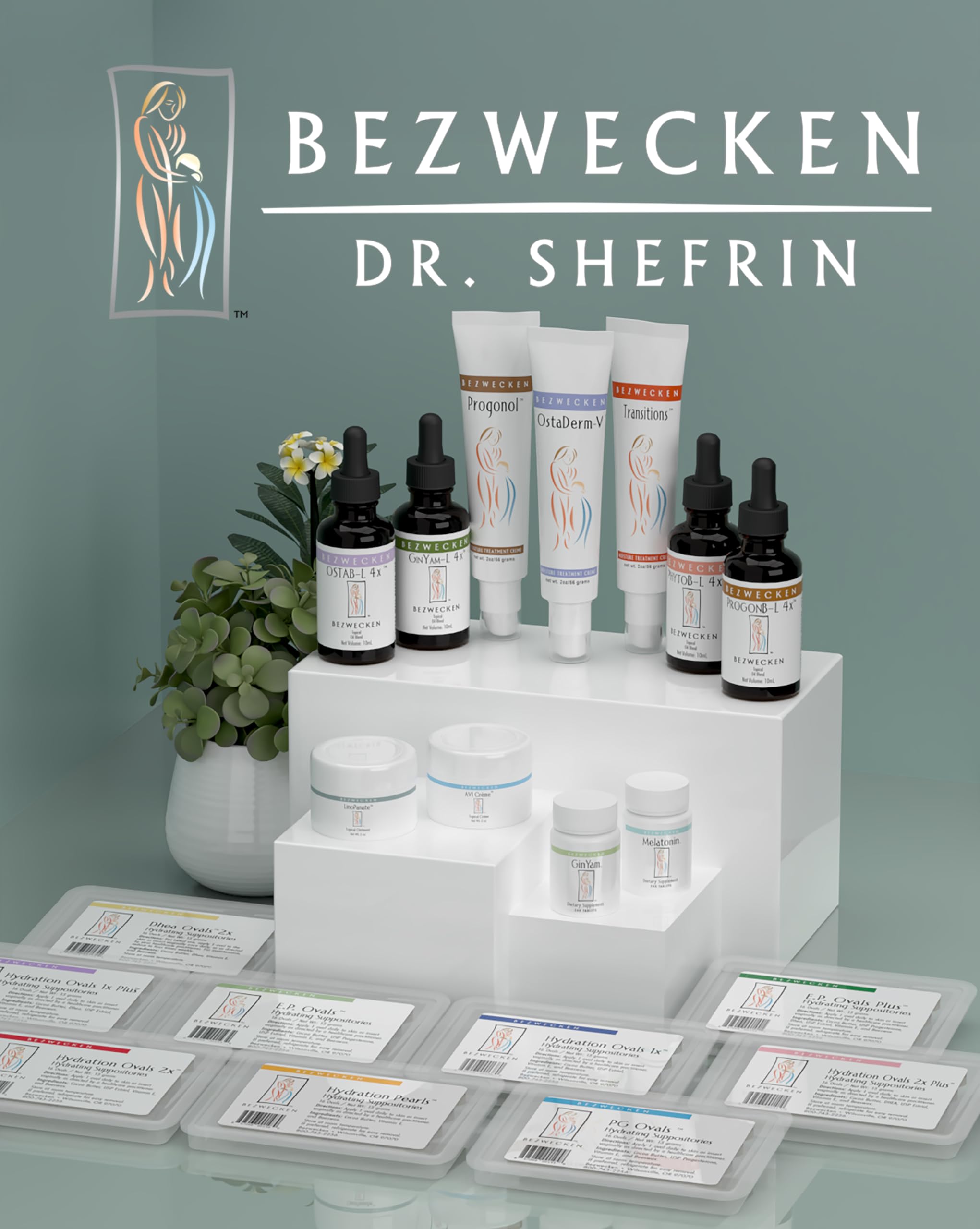 Bezwecken perlas hidratantes en envase, almacenamiento en frío recomendado