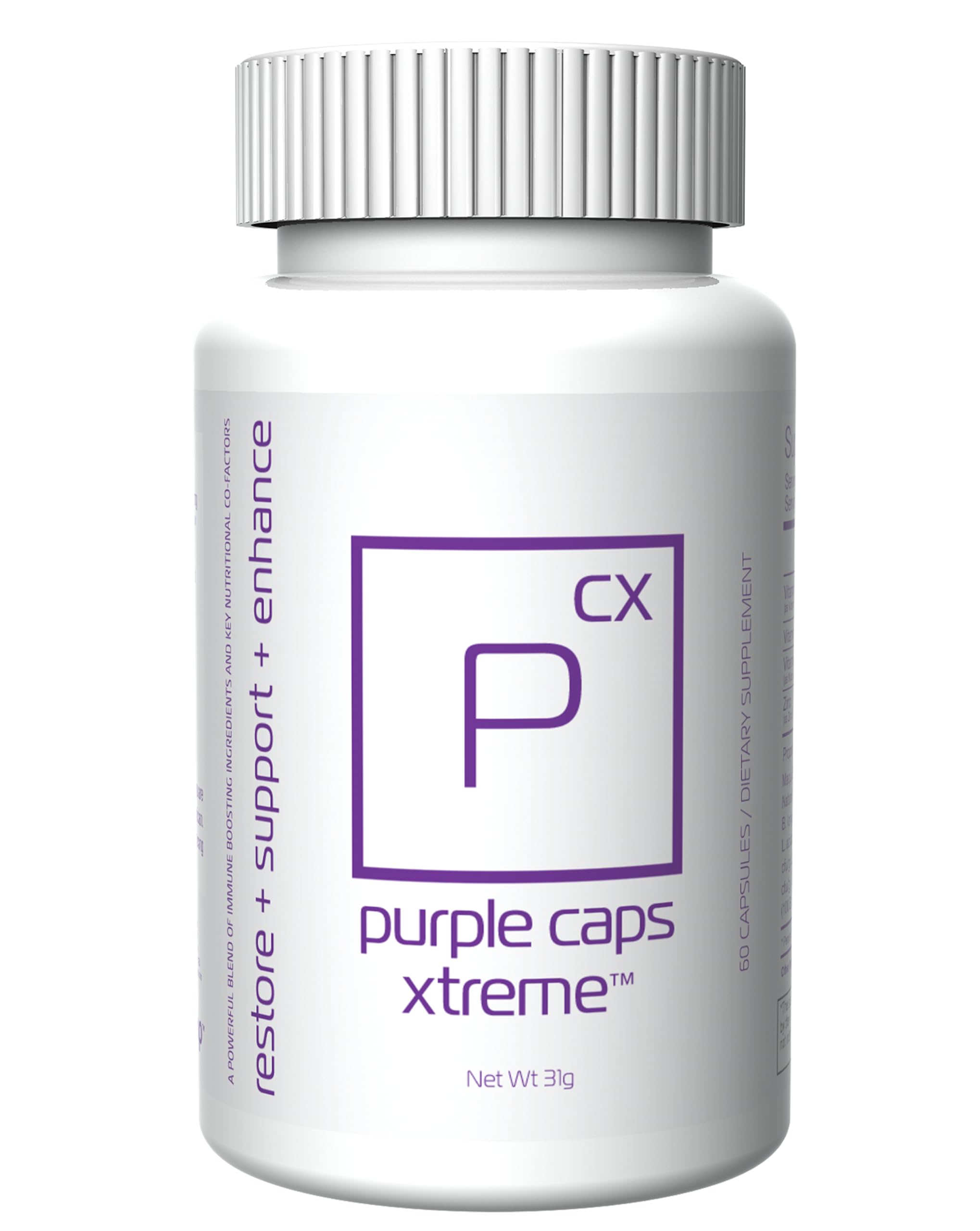 bhip Global Purple Caps Xtreme: cápsulas para apoyo nutricional diario