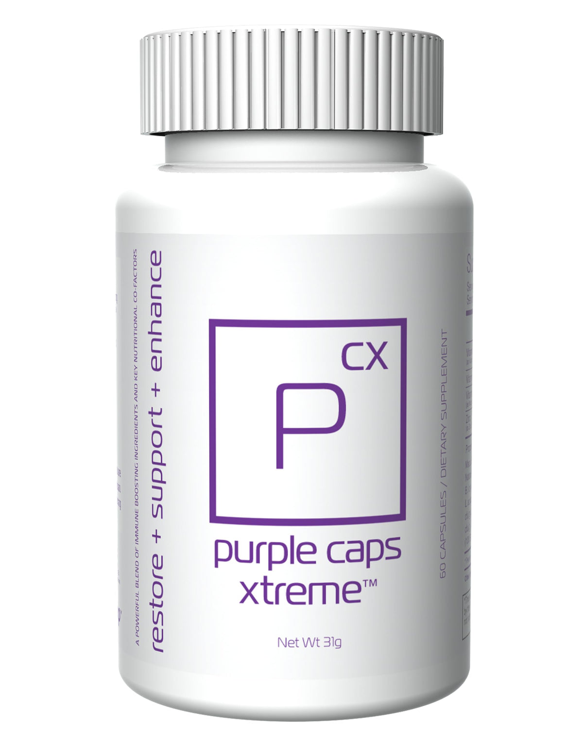 bhip Global Purple Caps Xtreme: cápsulas para apoyo nutricional diario