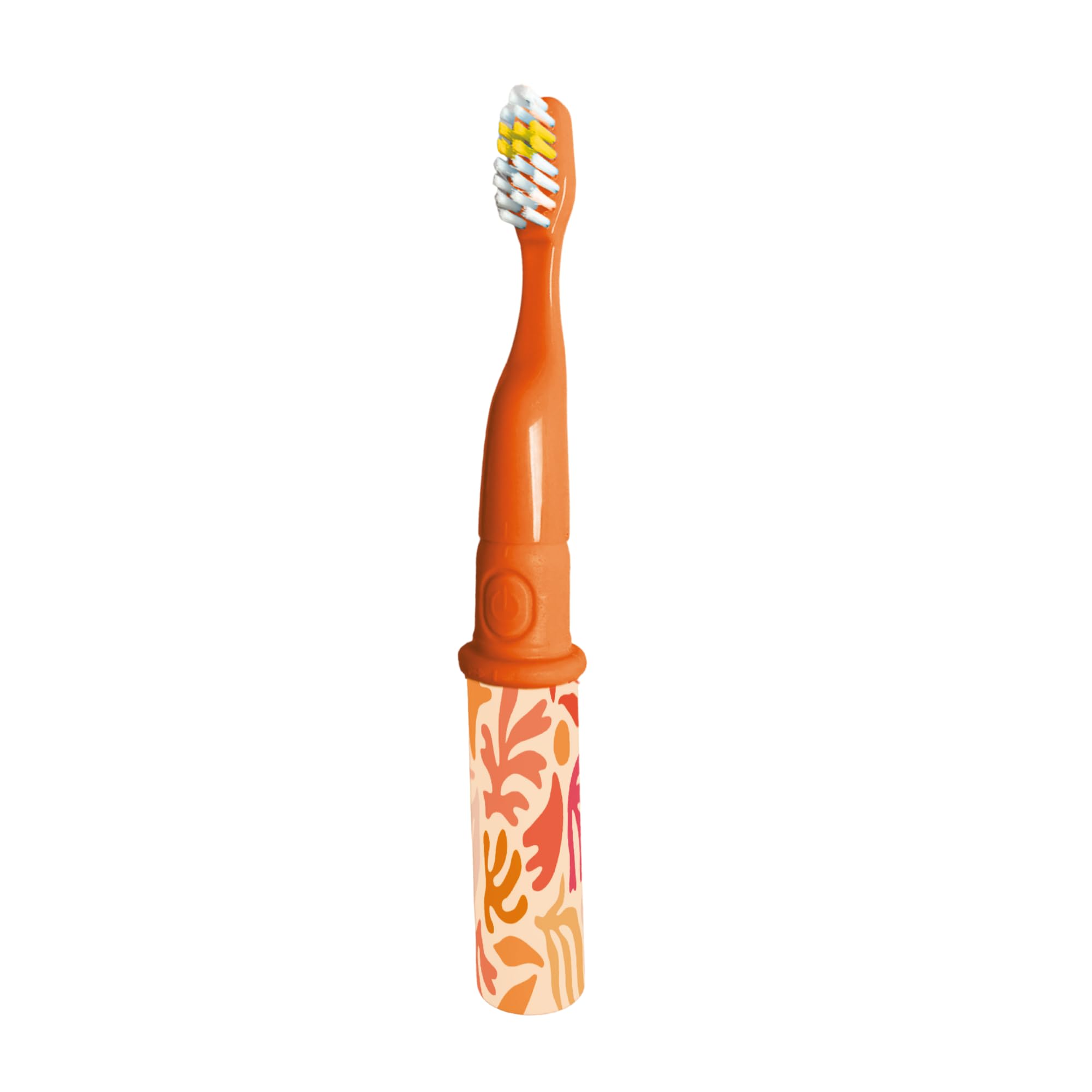 BibenaNova cepillo sonico para niños naranja, frente para limpieza suave