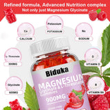 Gominolas de sabor frambuesa de Biduka para momentos de descanso.