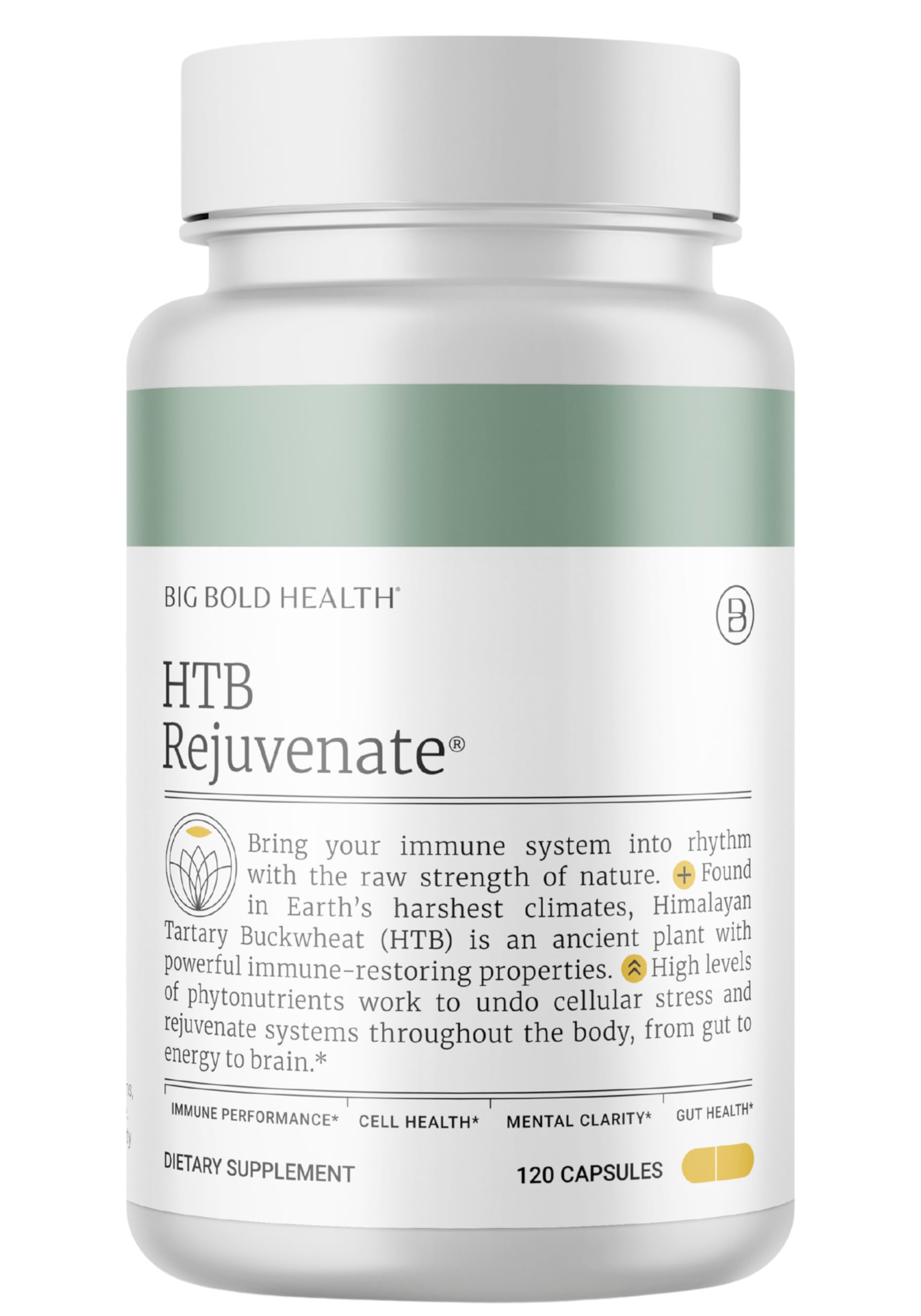 BIG BOLD HEALTH HTB cápsulas frente: soporte inmune diario