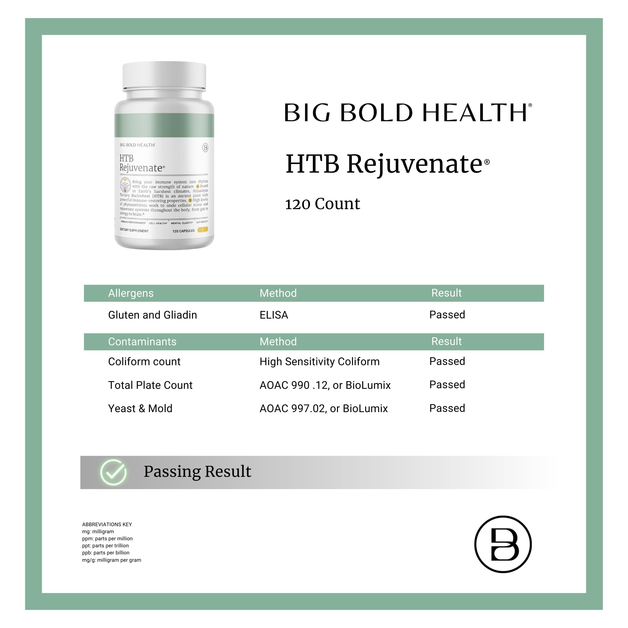 BIG BOLD HEALTH HTB origen sostenible: cultivo responsable y trazabilidad